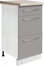 Unteres Element mit Schubladen Creativa Cre-8D 40 - grau