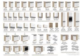 Unteres Element mit Schubladen Global Glo - 9D 50