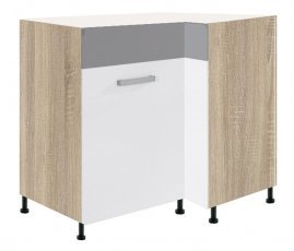 Rechtes Eckelement Global Glo - 15D 100x70