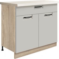 Unteres zweitüriges Element FL7D 90 - latte