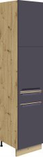 Hoher Schrank Glamour Gla 19D 40 - blau