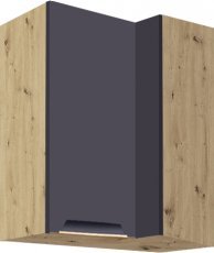 Linkes Eckelement Glamour Gla 44G 70x40 - blau