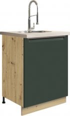 Element für Spüle Glamour 11D 60 Gla - grün