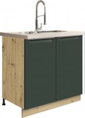 Element für Spüle Glamour Gla 12D 80 - grün