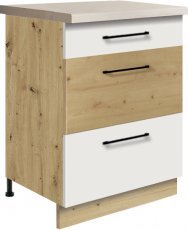 Unteres Doppeltürelement Infinity Inf 10D 60 - weiß