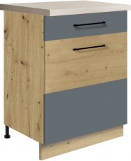 Unteres schmales Element Infinity 5D 60 - grau