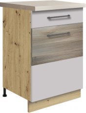 Unteres schmales Element Infinity 4D 50 - latte