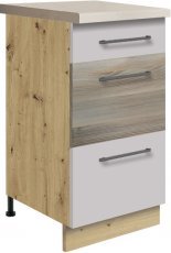 Unteres Element mit Schubladen Infinity 8D 40 - latte
