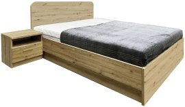 Bett Canada CA-1A – 160x200 cm – Eiche Artisan