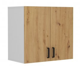 Oberschrank Malta - Eiche Artisan/hellgrau 104 AR/LG 2F