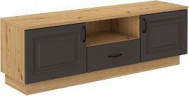 TV-Element Flawia Eiche Artisan/Grafit GRAR RTV - 2D1S