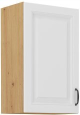 Oberelement Stilo - weiß/Artisan Eiche - 45 cm G-72 1F