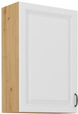 Oberelement Stilo - weiß/Artisan Eiche - 60 cm G-90 1F