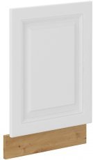 Tür für Einbaugeschirrspüler Stilo - weiß/Artisan Eiche - ZM 57x44.6 cm