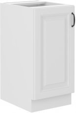 Unteres Element Stilo - weiß - 40 cm D 1F BB