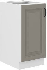 Unteres Element Stilo - сlaygrey/weiß - 40 cm D 1F BB