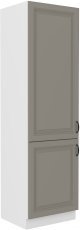 Hochschrank Stilo - сlaygrey/weiß - 60 cm - DK 210 2F