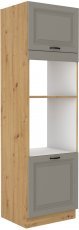 Hohelement Stilo - сlaygrey/Artisan Eiche - 60 cm DPM-210 2F