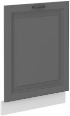 Tür für Einbaugeschirrspüler Stilo - dustgrey/weiß - ZM 713x596 cm