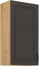 Oberelement Stilo - grau/Artisan Eiche - 50 cm G-90 1F