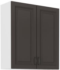 Oberelement Stilo - grau/weiß - 80 cm G-90 2F