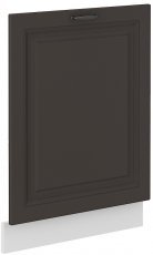 Tür für Einbaugeschirrspüler Stilo - grau/weiß - ZM 71,3x59,6 cm