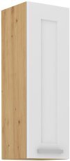 Oberelement Luna – weiß/Artisan Eiche – 30 cm G-90 1F
