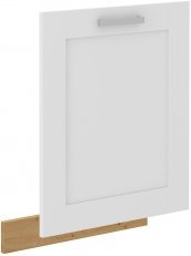 Tür für Einbaugeschirrspüler Luna - weiß/Artisan Eiche - ZM 71,3x59,6 cm