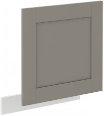 Tür für Einbaugeschirrspüler Luna - claygrey/weiß - ZM 57x59,6 cm
