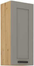 Oberelement Luna - tonigrau/artisan eiche - 40 cm G-90 1F