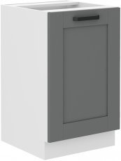 Unteres Element Luna - dustgrey/weiß - 50 cm ZL 1F BB