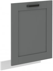 Tür für Einbaugeschirrspüler Luna - dustgrey/weiß - ZM 71,3x59,6 cm