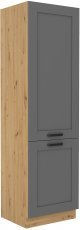 Hohelement Luna - dustgrey/artisan Eiche - 60 cm LO-210 2F