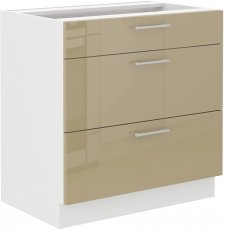 Unteres Element Lara - cappuccino - 80 cm D 3S BB