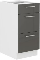Unterelement Lara - grau - 40 cm D 3S BB