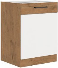 Unteres Element Vigo - Weiß - 60 cm D 1F BB