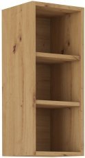 Oberelement mit Regalen Stolarz - Artisan Eiche - 30 cm G-72 OTW