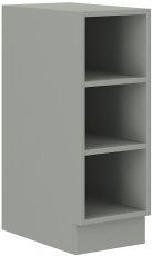 Unteres Element mit Regalen Stolarz - grau - 30 cm D OTW BB
