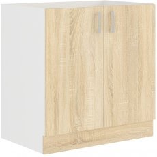 Unteres Element Sara - Eiche Sonoma - 80 cm ZL 2F BB