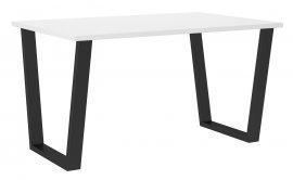 Esszimmertisch Cesar - 138x90 cm - weiß