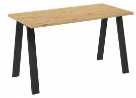 Esszimmertisch Kleo - 138x67 cm - Eiche Artisan