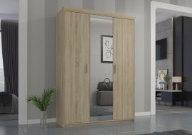 Schrank mit Spiegel Elena SO03 - Eiche Sonoma