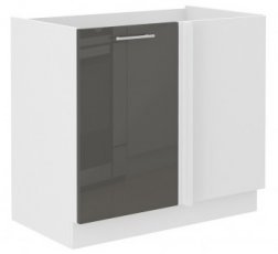 Unteres Element Lara - grau - 105 cm ND 1F BB