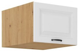 Oberelement Stilo - weiß/Artisan Eiche - 50 cm NAGU-36 1F