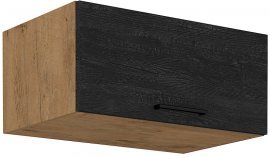 Oberelement Vigo - dunkles Holz - 80 cm NAGU-36 1F