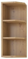 Oberelement mit Regalen Stolarz - Artisan Eiche - 30 cm G-72 ZAK