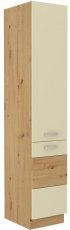 Hochschrank Artisan - creme - 40 cm DK-210 2F