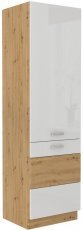 Hochschrank Artisan - weiß - 60 cm DK-210 2F
