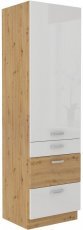 Hochschrank Artisan - weiß - 60 cm DKS-210 3S 1F