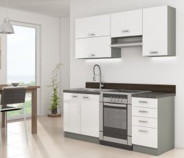 Küche Bianca 180 cm - Set 2